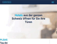 Tablet Screenshot of pleasedisturb.ch